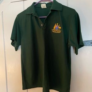 Green Australia Collared Polo Tee Shirt